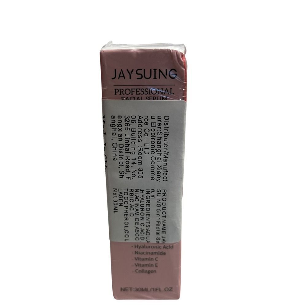 Jaysuing 5 in 1 Anti Wrinkle Face Serum Hyaluronic Acid‎ Facial Serum 30ml